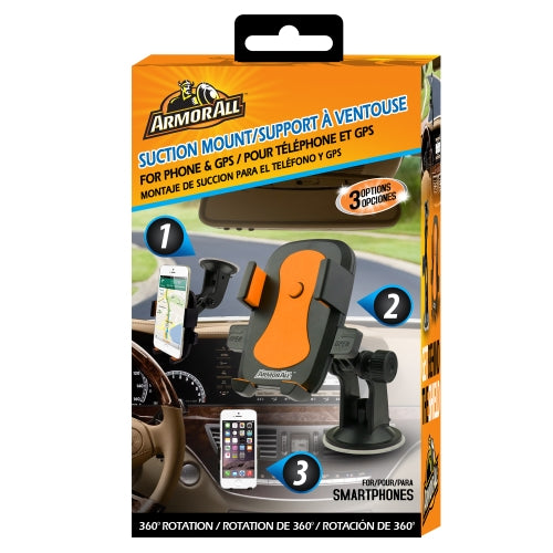 Universal Smartphone Mount with Dashboard, Windshield and Air Vent