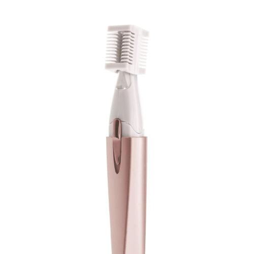 Precision Gentle Hair Trimmer with Pivoting Head and LED Light