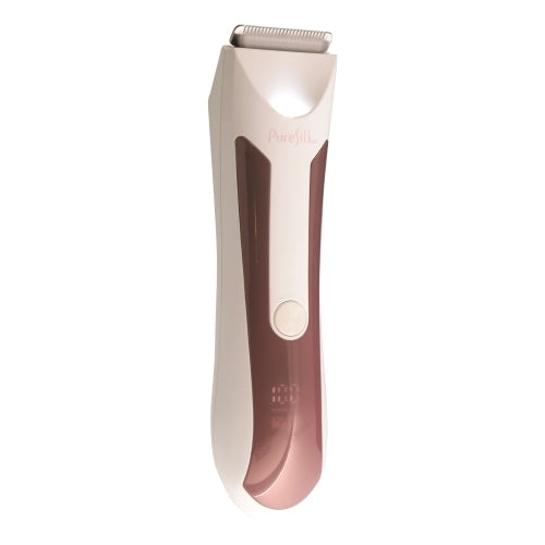 Rechargeable Hypoallergenic Women’s Trimmer for Body Hair with 4 Guide Combs