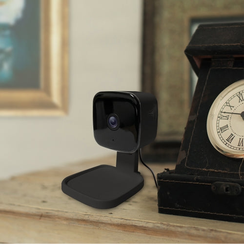 Smart Wi-Fi 1080P Full HD Foldable Privacy Indoor Security Camera in Black