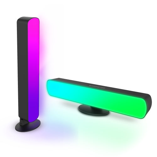 LED Light Bars 2 Pack, RGB+IC Multi-Color Razor Chroma TV & Gaming