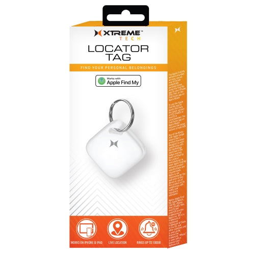 Locator Tag Compatible with Apple Find My App Bluetooth Item Finder with Keychain