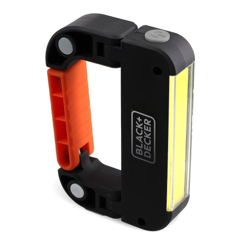 350LM COB Utility Light, USB Rechargeable, Folding Clip-On Design, Magnetic Base