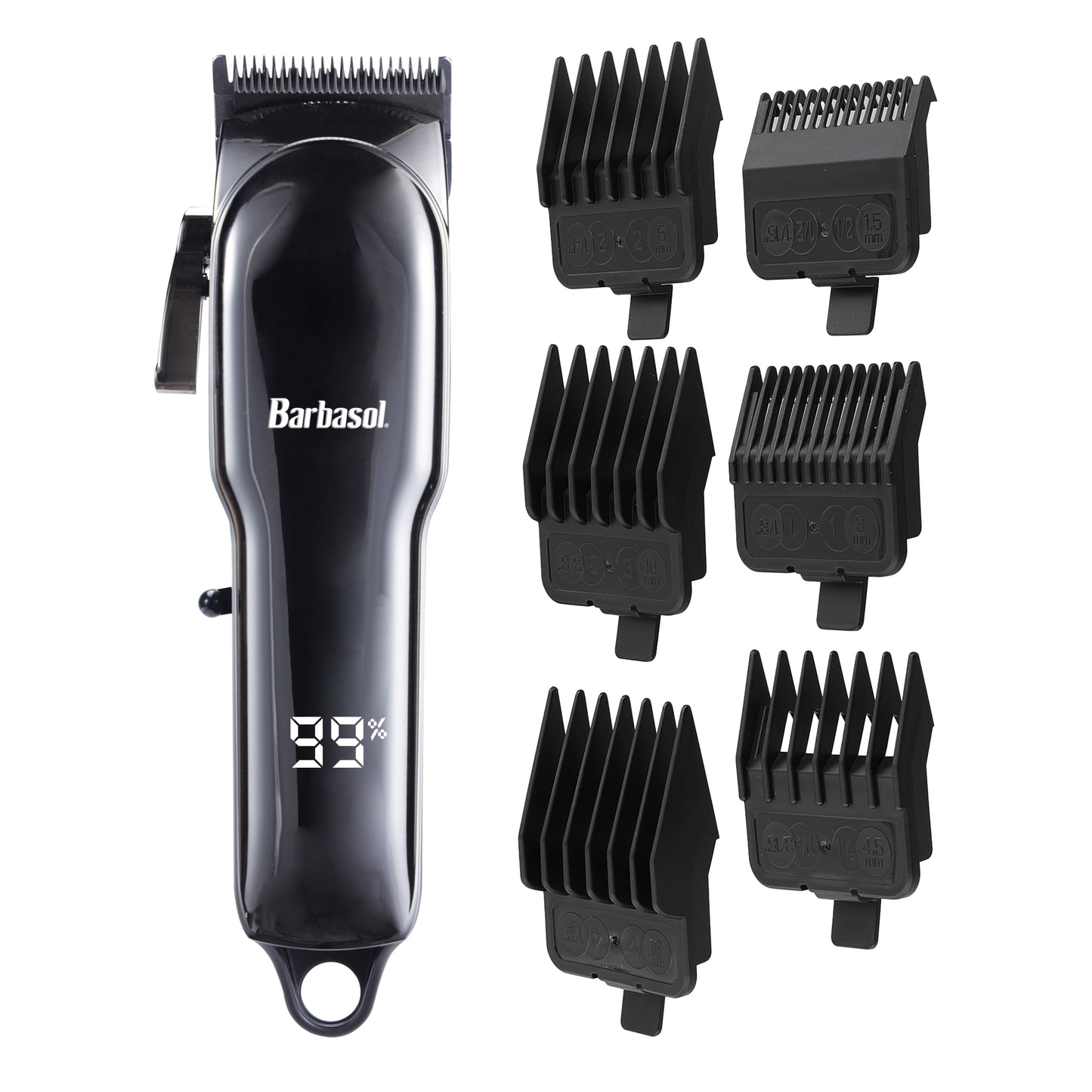 Rechargeable Professional & Home Haircut Clippers, LCD Display