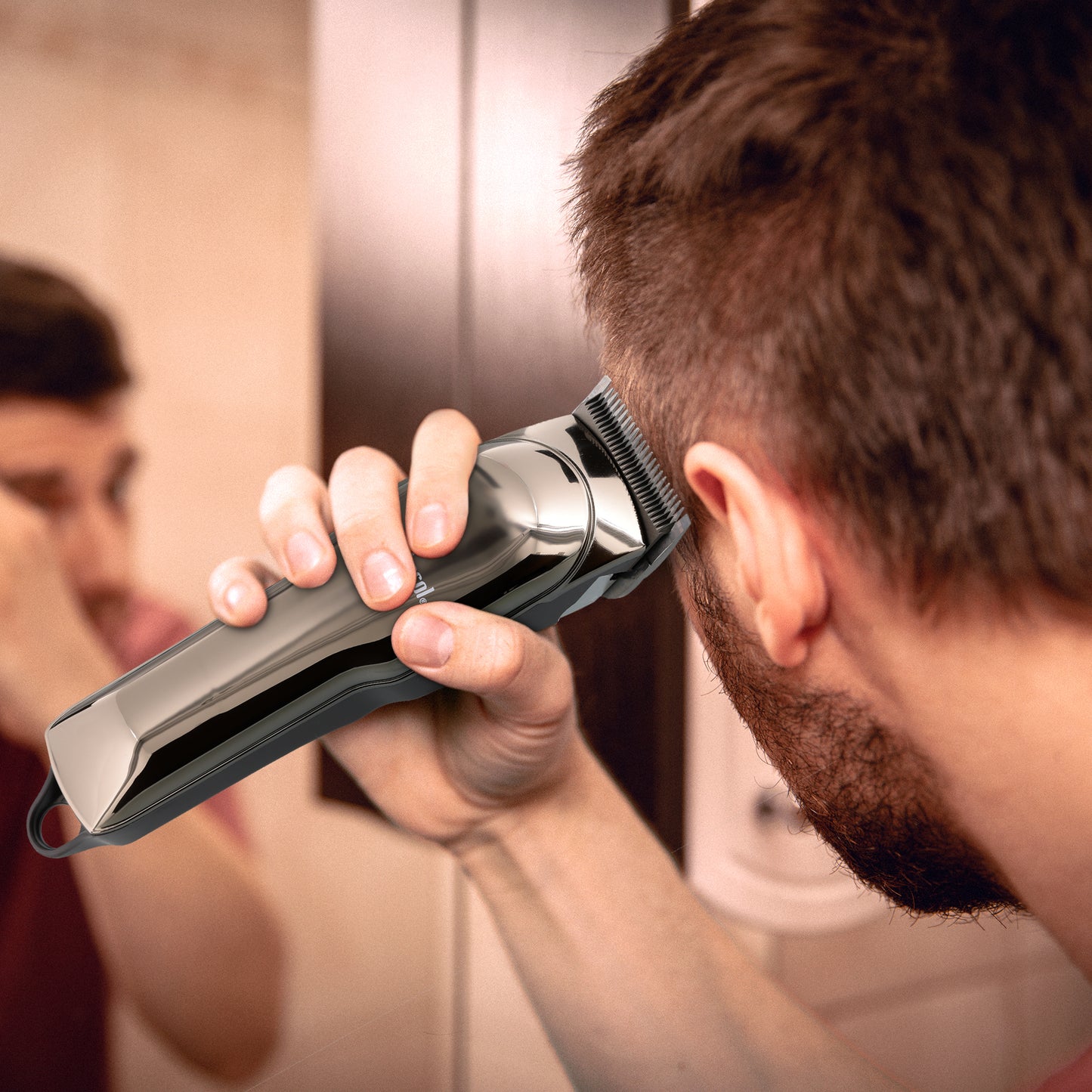 Rechargeable Professional & Home Haircut Clippers, LCD Display