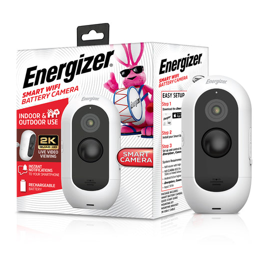 Wireless 2K Outdoor Battery Security Camera, Rechargeable, Weather-Resistant