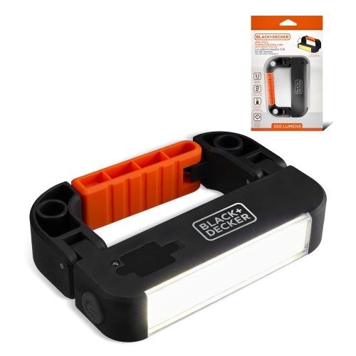 350LM COB Utility Light, USB Rechargeable, Folding Clip-On Design, Magnetic Base