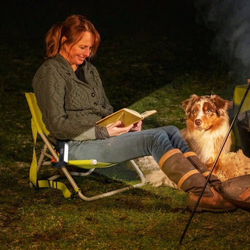 350LM COB Utility Light, USB Rechargeable, Folding Clip-On Design, Magnetic Base