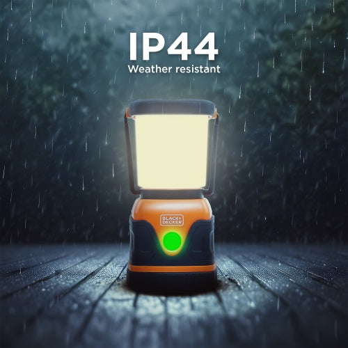 2-Pack 1,000 Lumen Rechargeable Lantern with Power Bank Function, Dimmable LED