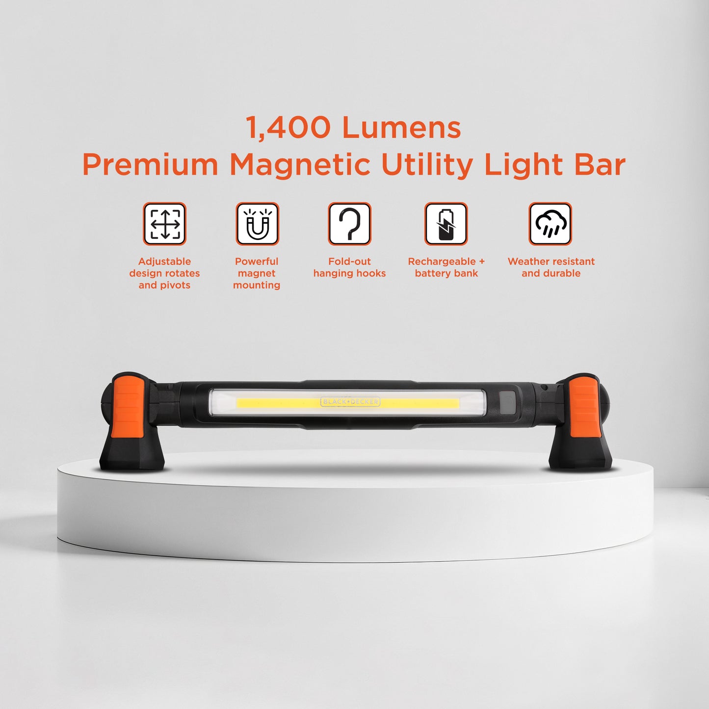 1400Lm Premium Magnetic Light