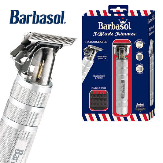Stainless-Steel Rechargeable Zero-Gapped T-Blade Trimmer