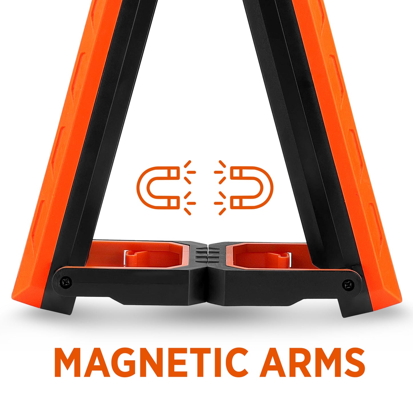 2-Sided COB Rechargeable LED Work Light w/ Magnetic Mount, 1,100 Lumens